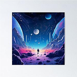 Astroneer in a space, space thrown blanket Poster