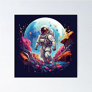 Men Women Astroneer in space Awesome For games Fan Classic T-Shirt Poster