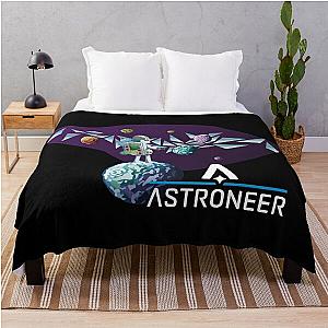 Astroneer Space  Throw Blanket