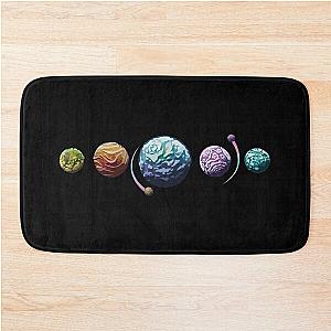 Astroneer Planets Bath Mat