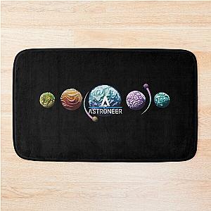 Astroneer Planets Bath Mat