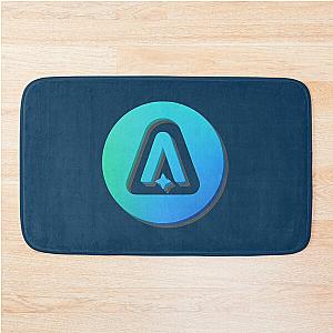 Minimal Astroneer Logo   Bath Mat