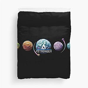 Astroneer Planets Duvet Cover