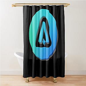 Minimal Astroneer Logo   Classic T-Shirt Shower Curtain