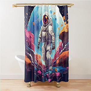 Men Women Astroneer in space Awesome For games Fan Classic T-Shirt Shower Curtain