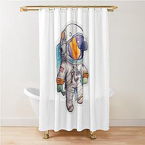 spacesuit Astroneer Flight Suit Shower Curtain