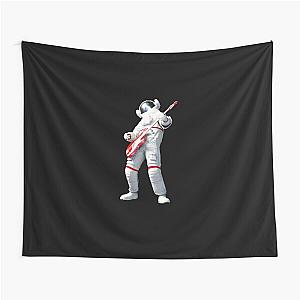 Astroneer Play Hard Metal Music Zipped Hoodie Tapestry