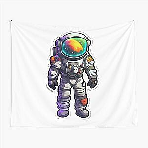 Astroneer in a space suit,space art Tapestry