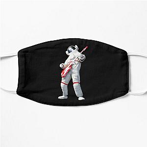 Astroneer Play Hard Metal Music Zipped Hoodie Flat Mask