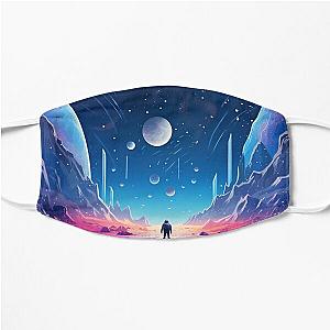 Astroneer in a space, space thrown blanket Flat Mask