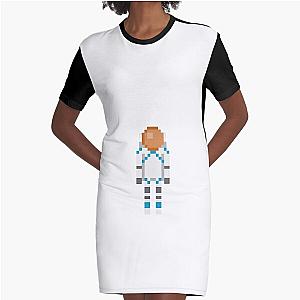 Astroneer - Pixel Astronaut Graphic T-Shirt Dress