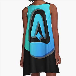 Minimal Astroneer Logo   Classic T-Shirt A-Line Dress