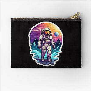 Astroneer in a space suit,space art Zipper Pouch