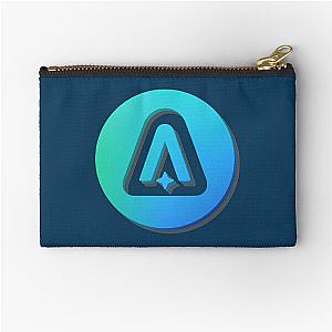 Minimal Astroneer Logo   Zipper Pouch