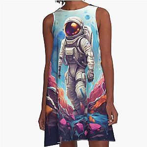 Men Women Astroneer in space Awesome For games Fan Classic T-Shirt A-Line Dress