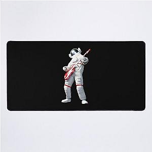 Astroneer Play Hard Metal Music Zipped Hoodie Desk Mat