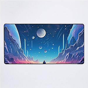 Astroneer in a space, space thrown blanket Desk Mat