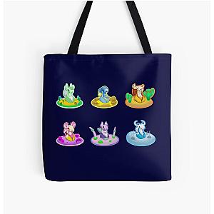 Astroneer Space Snails All Over Print Tote Bag