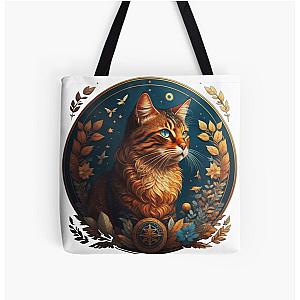 Astroneer Club: Cat Collection All Over Print Tote Bag