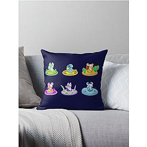 Astroneer Space Snails Throw Pillow