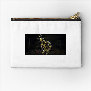 At Dead Of Night The Horror Is Real At Dead Of Night Zipper Pouches