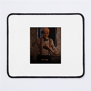 At Dead Of Night You Can Run But You Cant Hide At Dead Of Night Mouse Pads