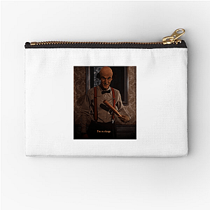At Dead Of Night You Can Run But You Cant Hide At Dead Of Night Zipper Pouches