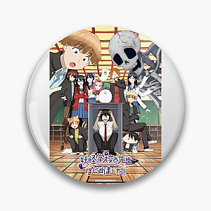 Ghoul School = Panic University A Terrified Teacher At Ghoul School Pins