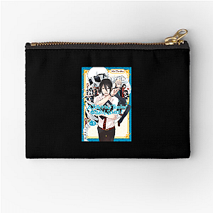 Teacher? More Like Victim A Terrified Teacher At Ghoul School Zipper Pouches