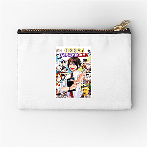 Haunting Is in Session A Terrified Teacher At Ghoul School Zipper Pouches
