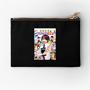 Haunting Is in Session A Terrified Teacher At Ghoul School Zipper Pouches