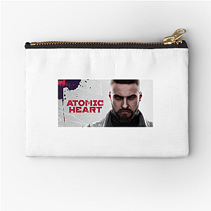 Atomic Heart Comrade P3 On Duty Atomic Heart Zipper Pouches