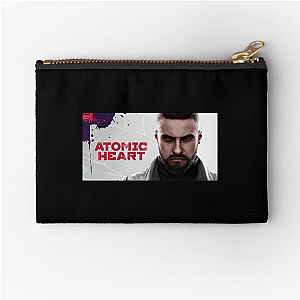 Atomic Heart Comrade P3 On Duty Atomic Heart Zipper Pouches