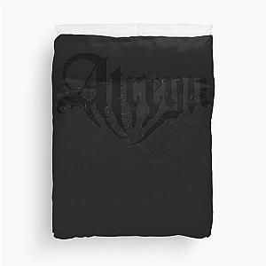 Logo atreyu black white music band classic Duvet Cover