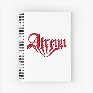 Atreyu Atreyu Atreyu Atreyu Atreyu Atreyu  Spiral Notebook