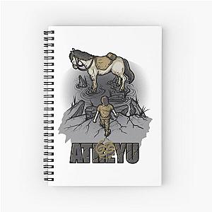 atreyu ,Warrior Spiral Notebook