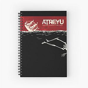 Band Logo Atreyu Music Spiral Notebook