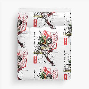 Soldier Mikasa T-Shirt Duvet Cover