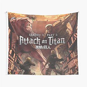 Original Anime Attack Aot Part 2 Tapestry