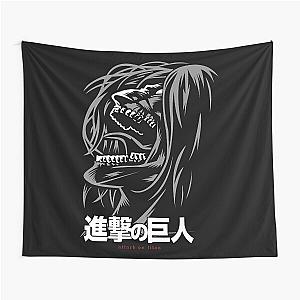 attack titan digital illustration Tapestry