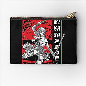 Mikasa Ackerman Zipper Pouch