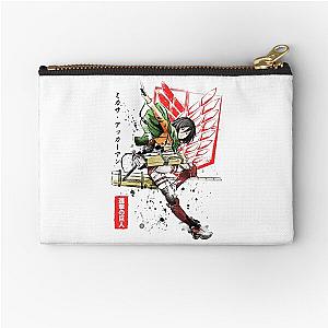 Soldier Mikasa T-Shirt Zipper Pouch