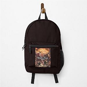 Original Anime Attack Aot Part 2 Backpack