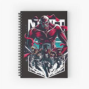 Titan Attack Spiral Notebook