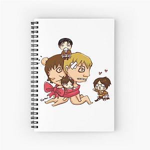 chibi levi Spiral Notebook