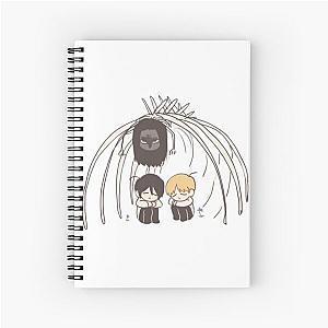 chibi eren Spiral Notebook