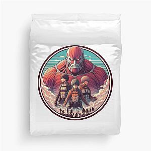 Fight against titans Duvet Cover