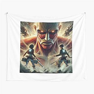 Friendship between titans Tapestry