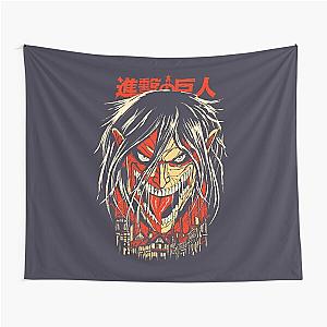 Vintage Retro Attack Titan Tapestry