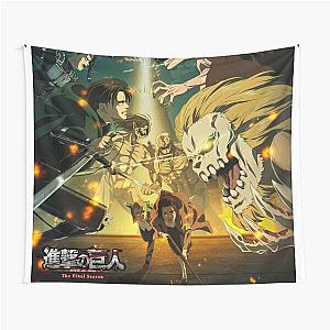 New Cover Anime Attack Original Tapestry